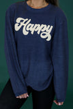 Happy Corded Pullover