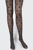 Shimmer Dotted Stockings