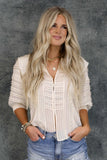 Boho Cream Blouse