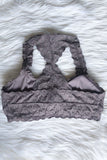Touch of Lace Bralette - Deep Prune