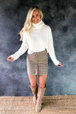 Tweedle Mini Skirt
